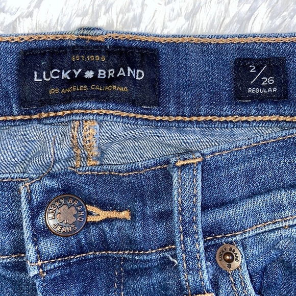 Lucky Brand Sweet Straight Blue Jeans Size 2/26 - Picture 2 of 13